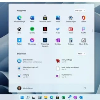 Windows 11 Enterprise Start