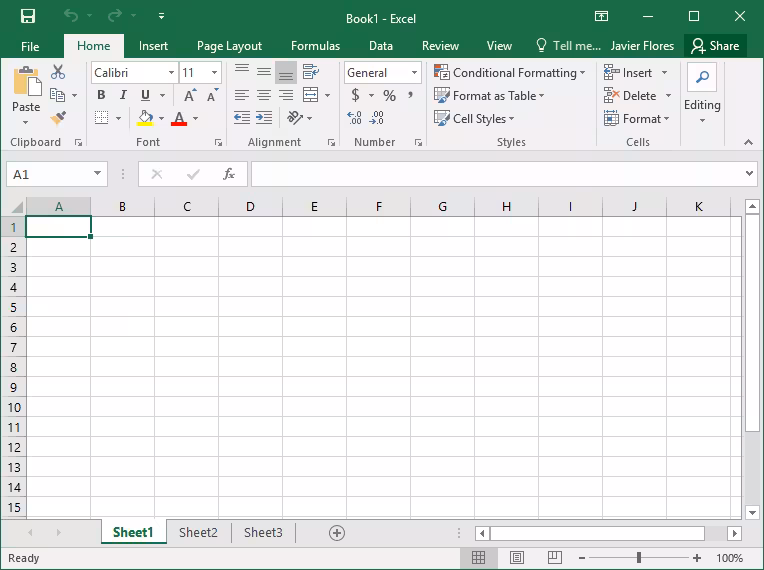 Microsoft Excel 2016