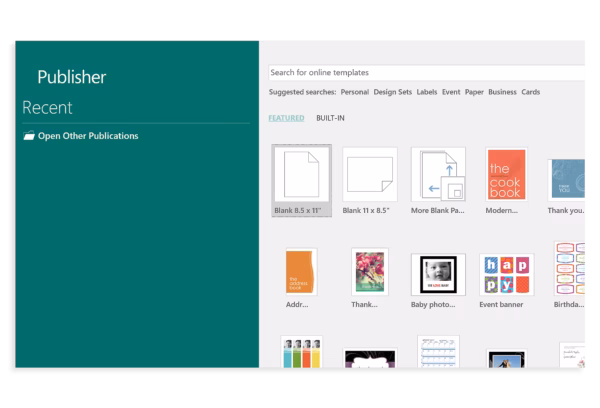 Microsoft Publisher 2019
