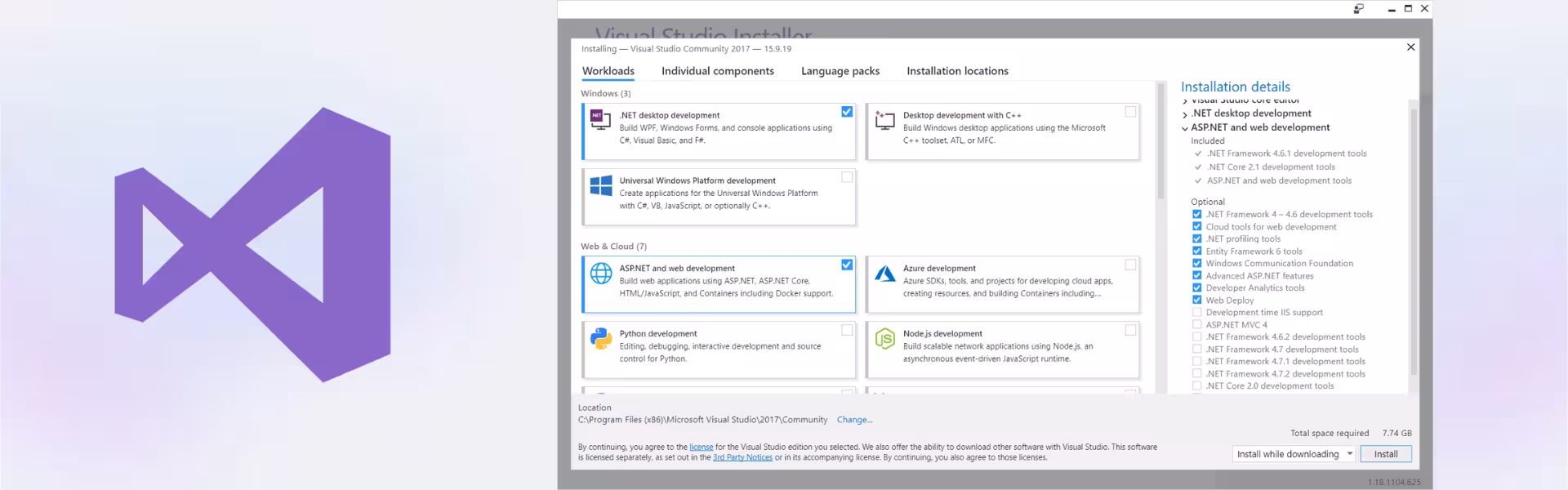 Microsoft Visual Studio 2017 Enterprise