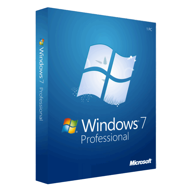 Microsoft Windows 7 Professional.