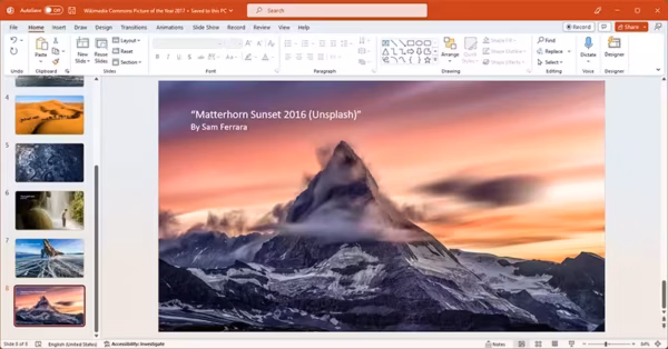 Microsoft PowerPoint 2021