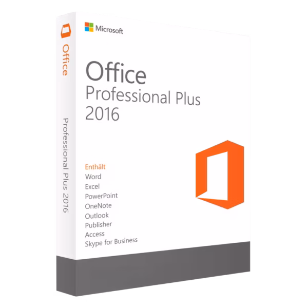 Microsoft Office 2016 Professional Plus Bind