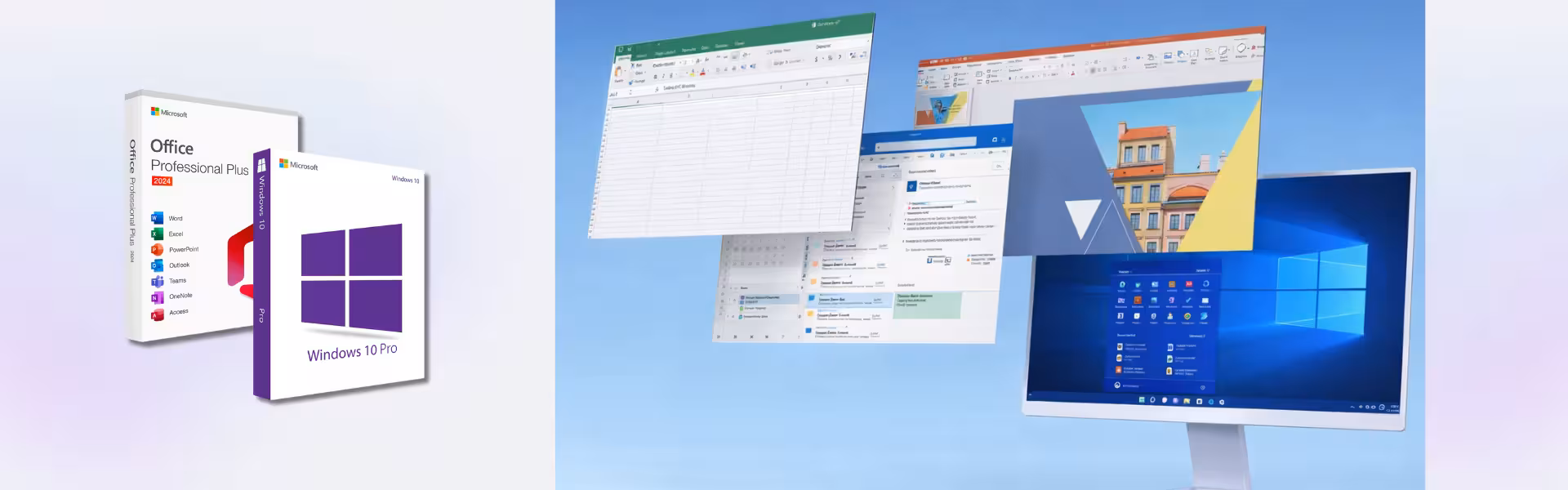 Office 2024 Professional Plus + Windows 10 Pro