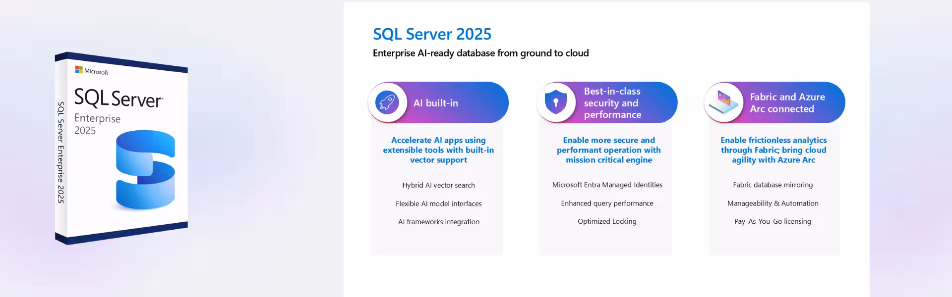 SQL Server 2025 Enterprise