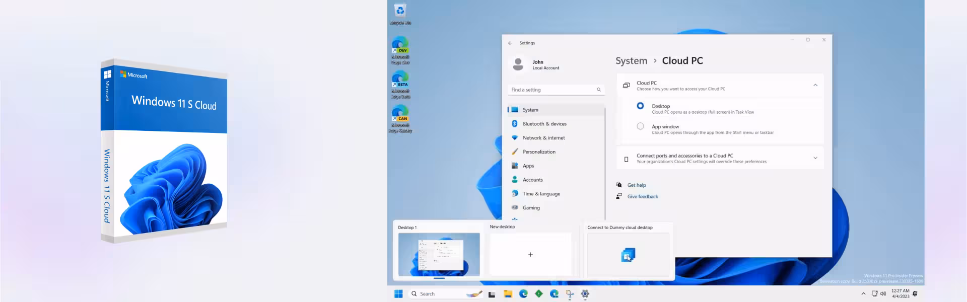 Windows 11 S Cloud