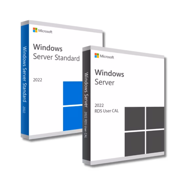 Windows Server 2022 Standard + RDS 50 User CALs