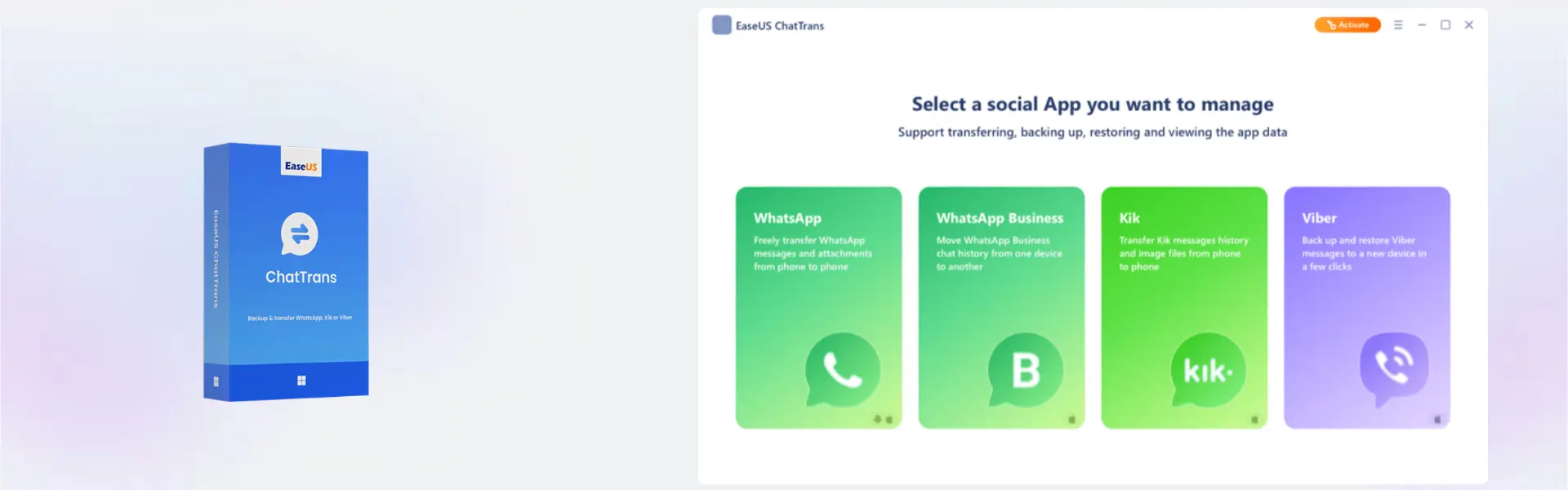 EaseUS ChatTrans Pro
