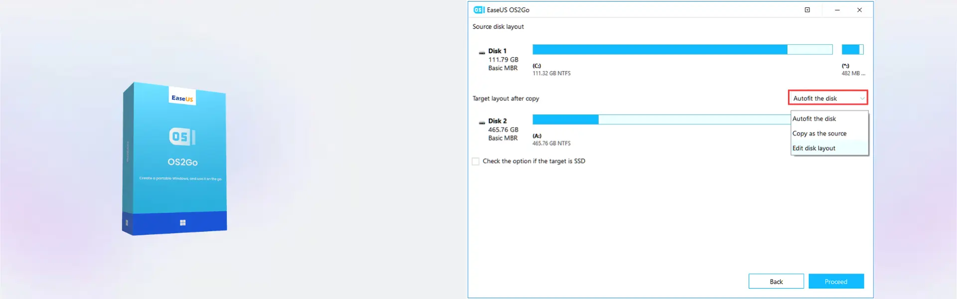 EaseUS OS2Go Technician
