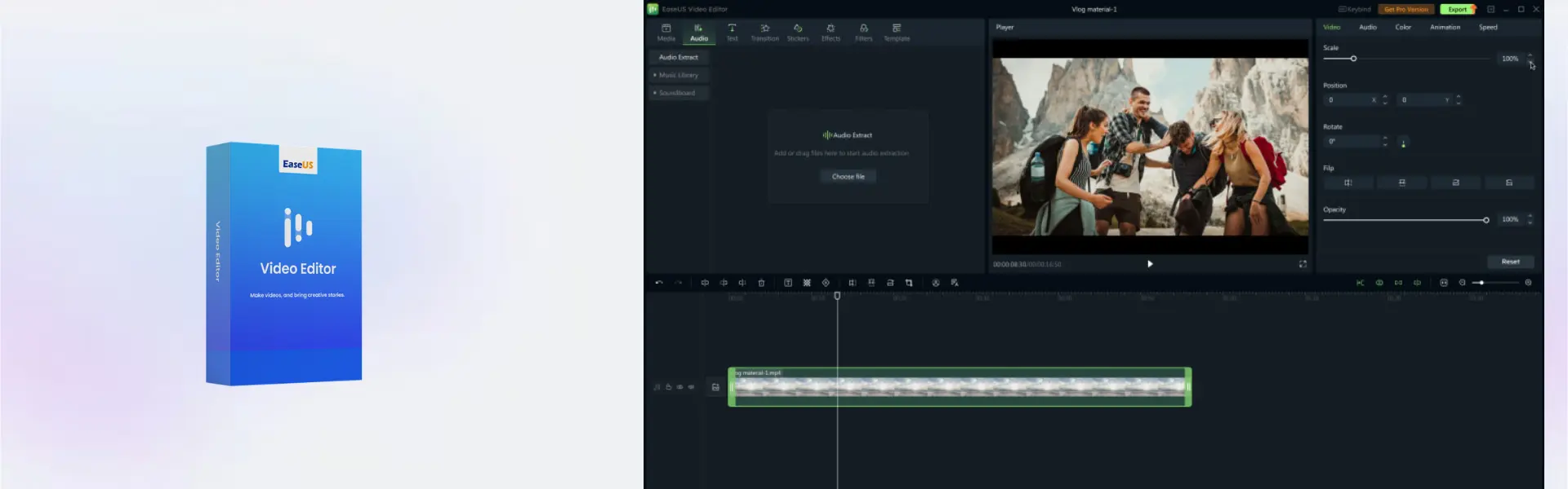 EaseUS Video Editor