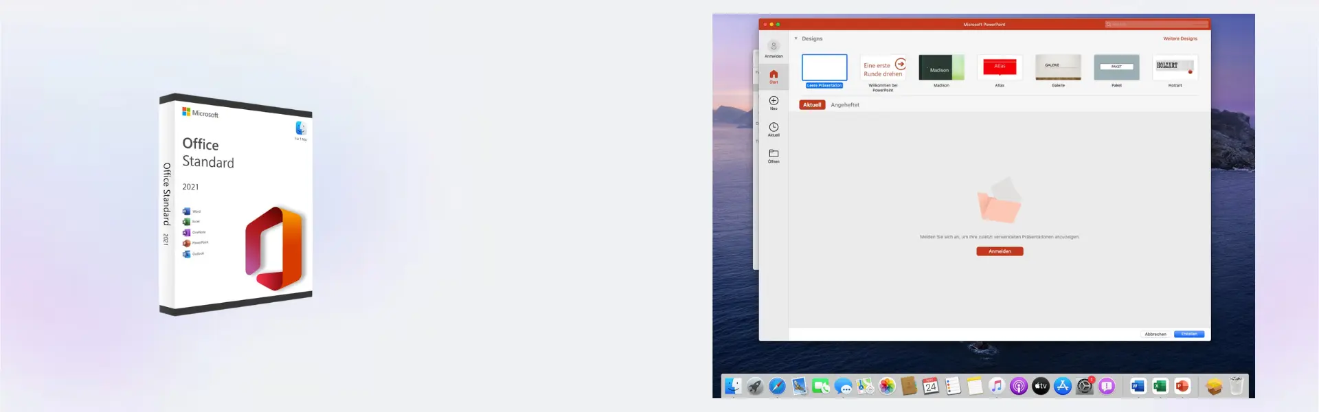 Microsoft Office 2021 Standard Mac