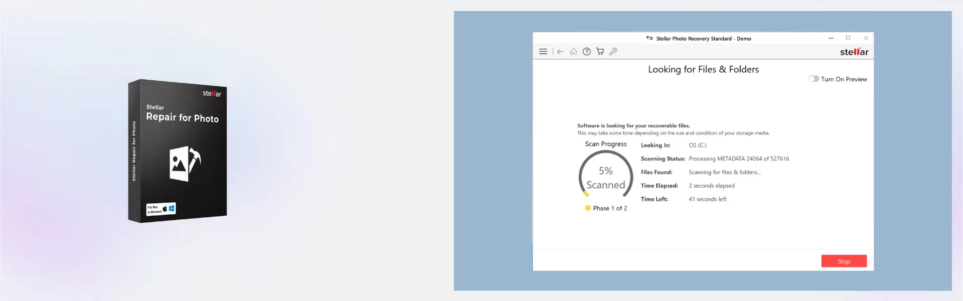 Stellar Photo Recovery Standard