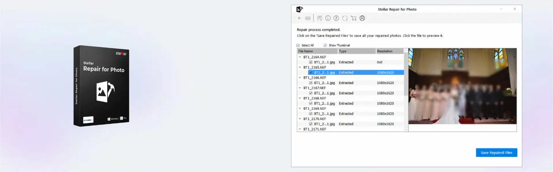 Stellar Repair for Photo Standard