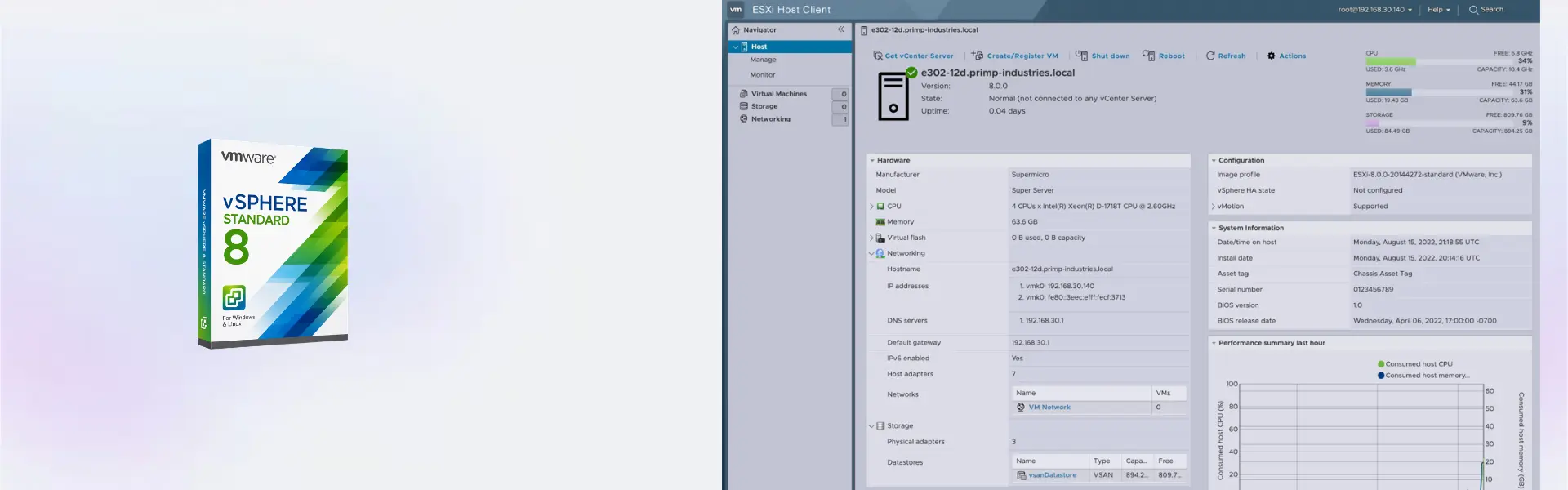 VMware vSphere 8 Standard