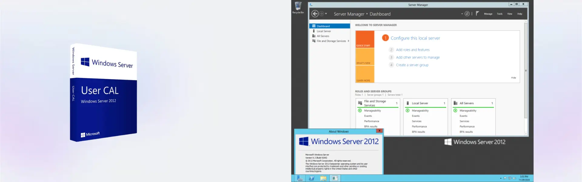 Microsoft Windows Server 2012 User CAL